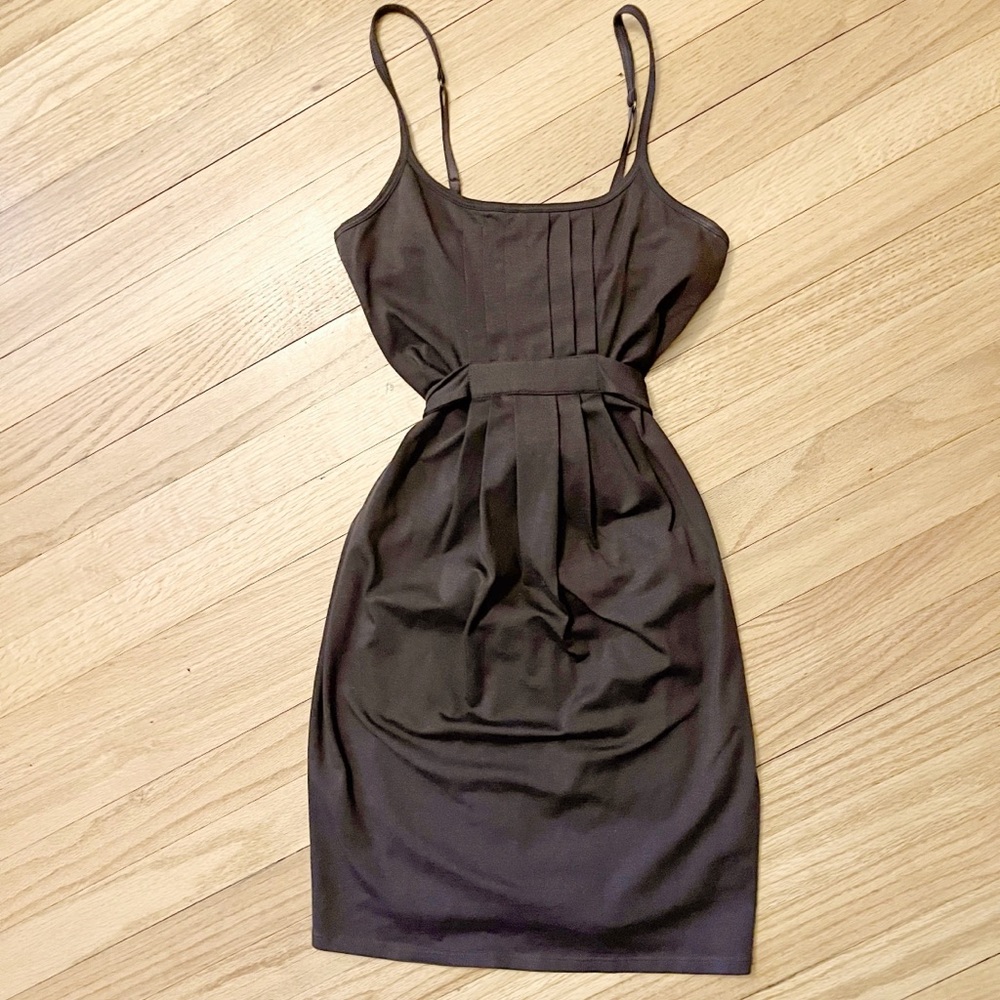 Victoria’s Secret Chocolate Brown Cotton Dress Size M.